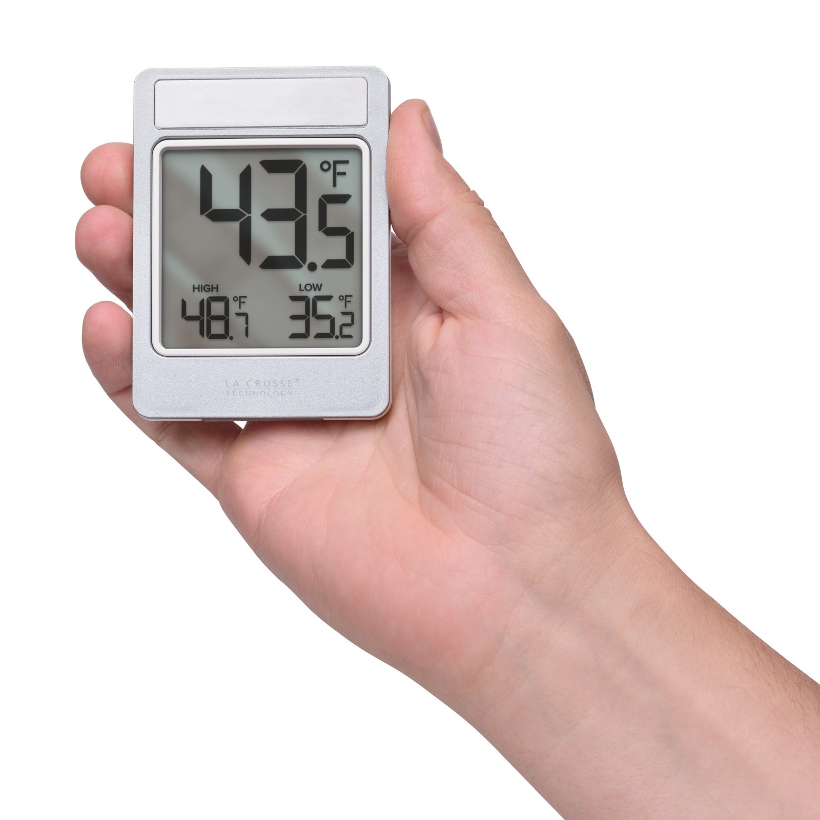 314-519 La Crosse Technology Digital Window Thermometer with Daily Records