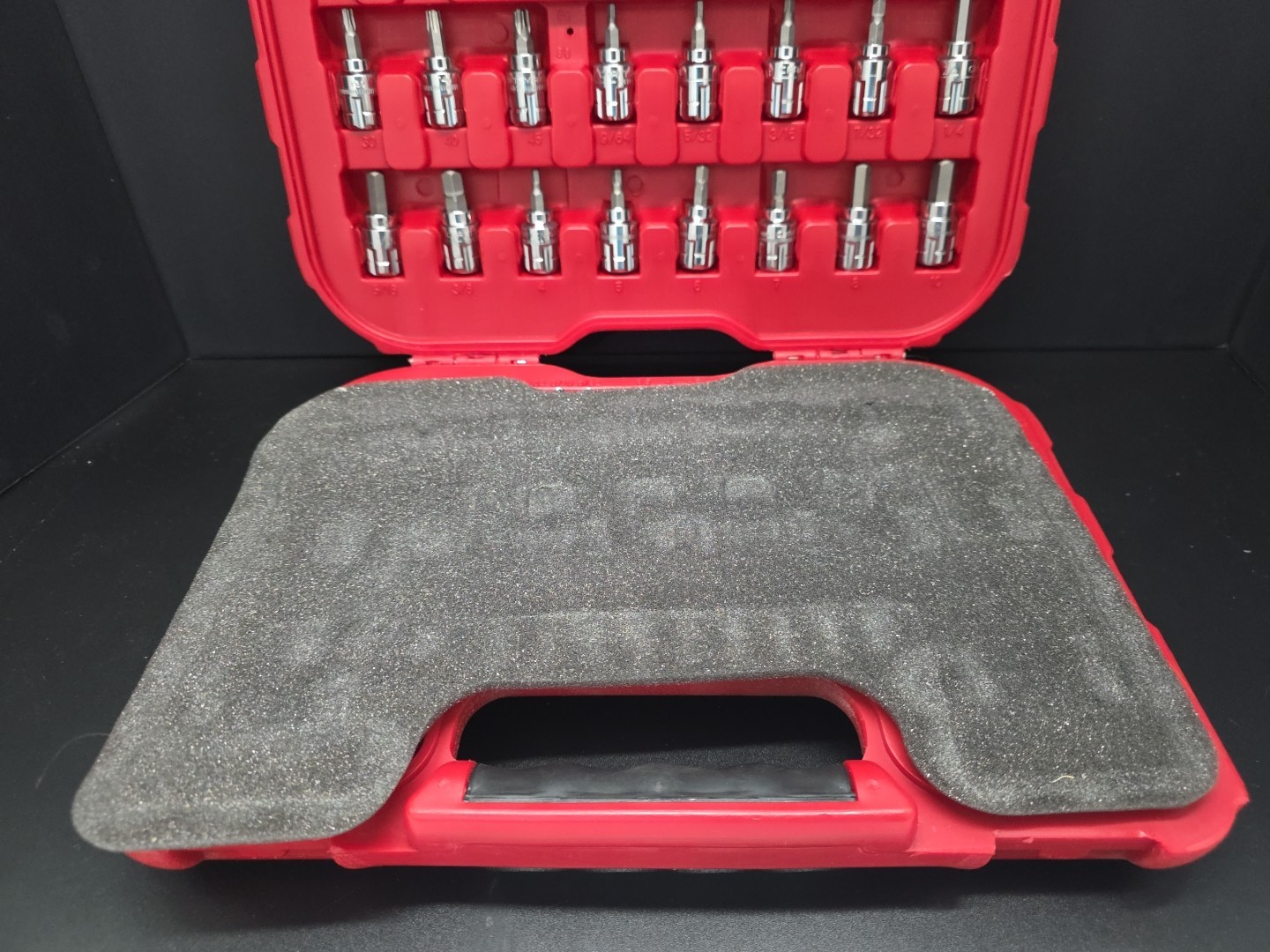 Craftsman Max Axess Pass Through Socket Set Metric & SAE 6pt Torx Hex 32820 80pc