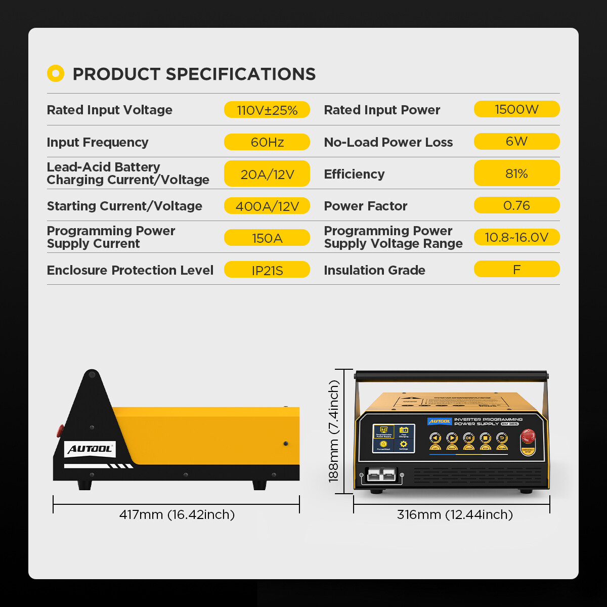 Auto ECU Reprogramming Power Supply Stabilizer Car Battery Charger Jump Starter