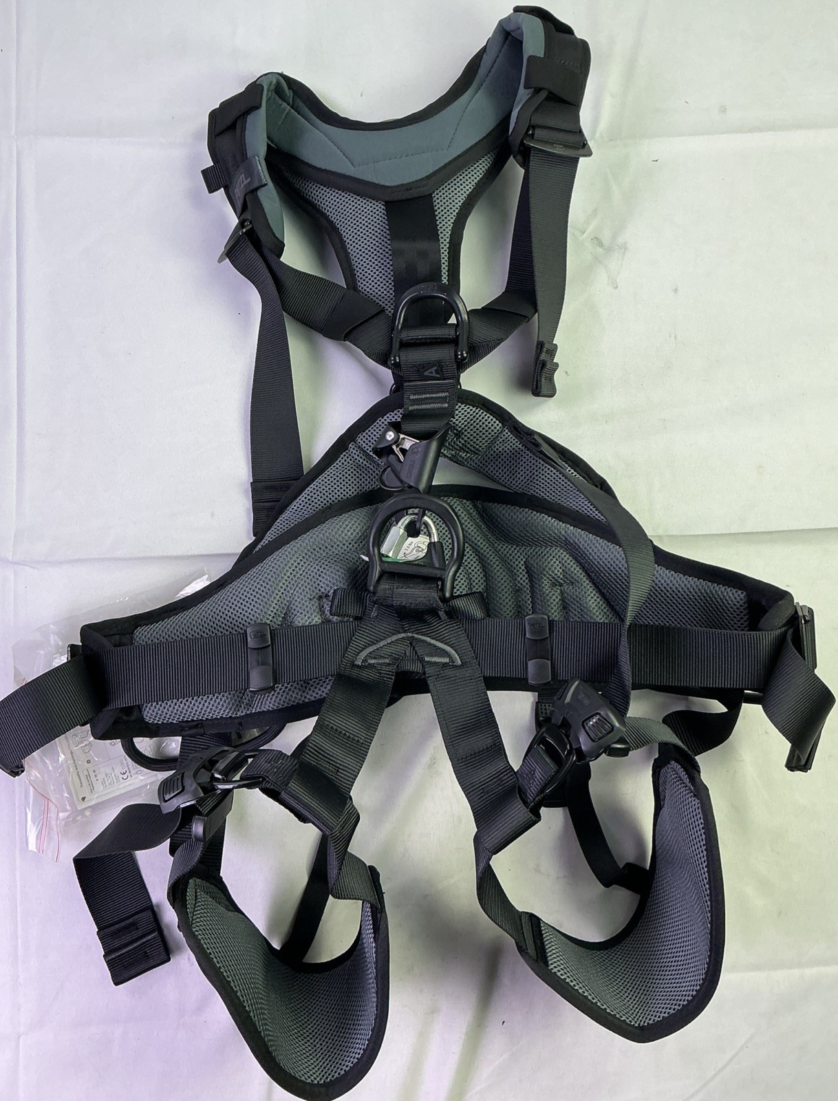 Petzl Avao Bod Croll Fast Safety Harness-Black/Grey-Size: 1