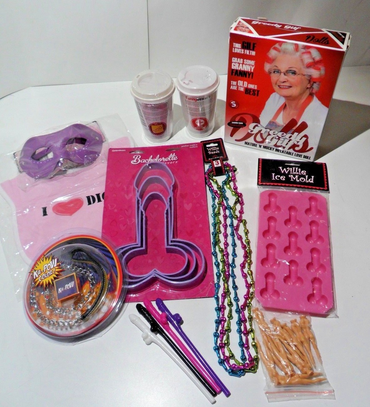 Bachelorette, Bridal Shower, Bachelor, Stag Party Supplies Spoof Gifts FUN!