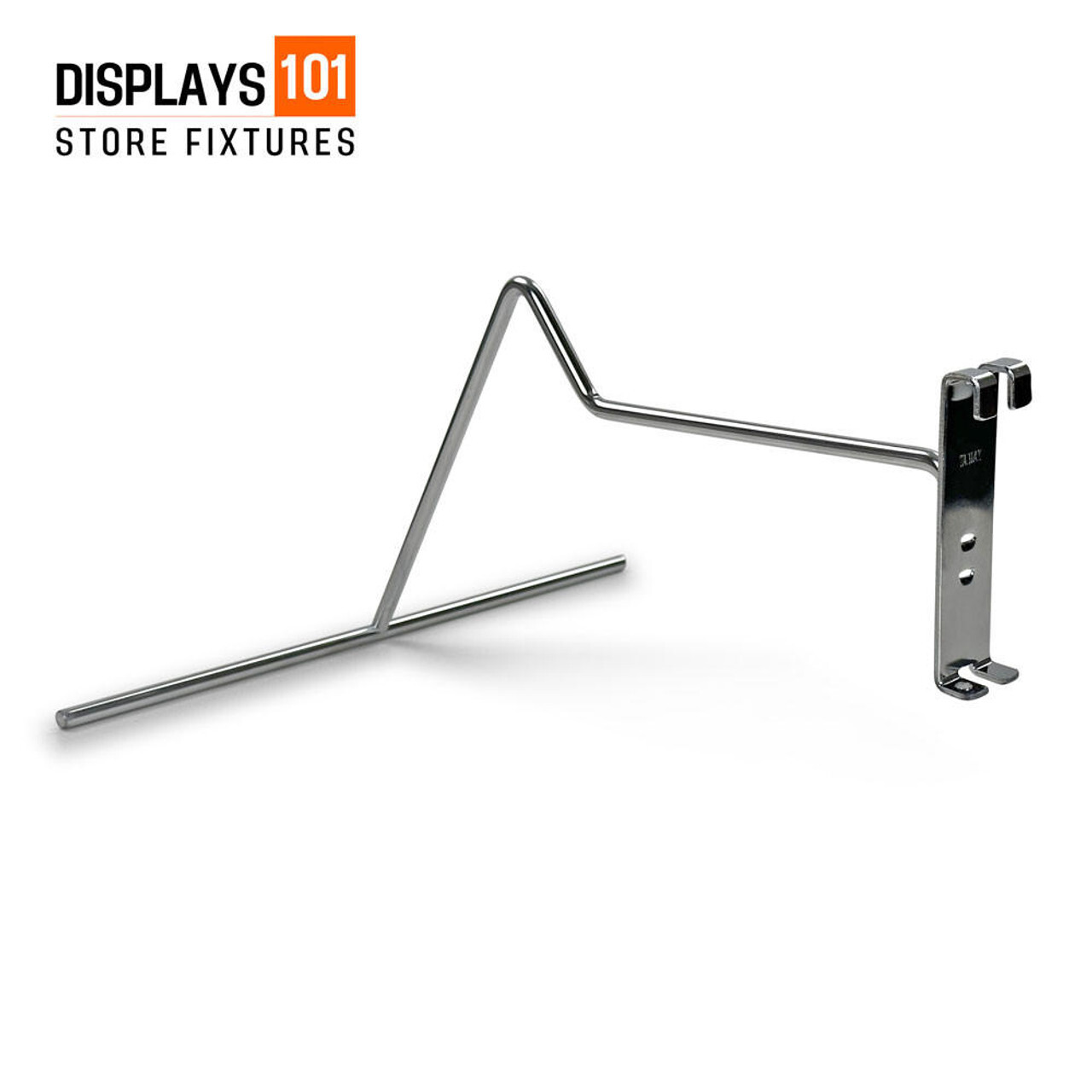 Western Cowboy Hat Chrome Rack Display Holder For Gridwall