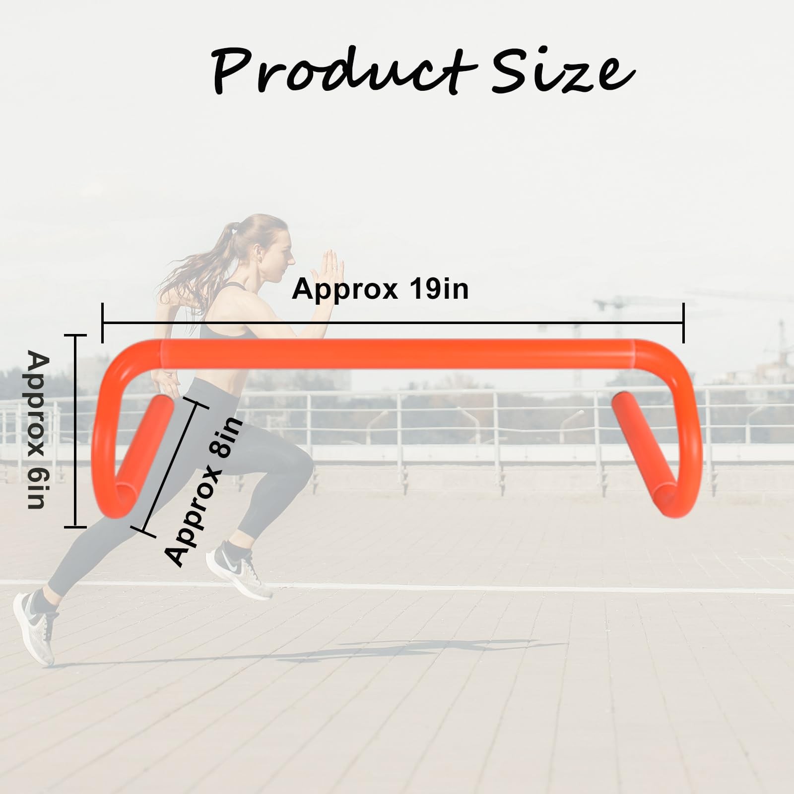 Agility Hurdles Detachable Speed Hurdles Spliced Agility Training Equipment f...