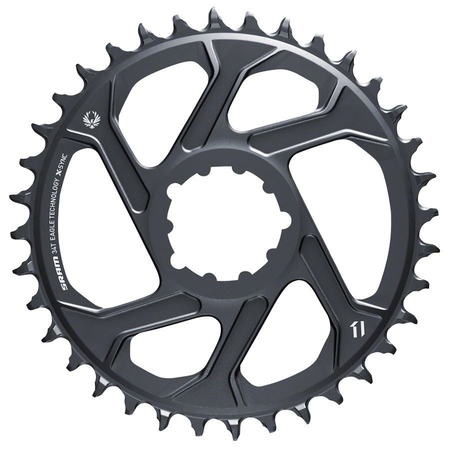 SRAM Eagle X-SYNC 2 34T Aluminum Chainring | 12-Speed Direct Mount, Gray