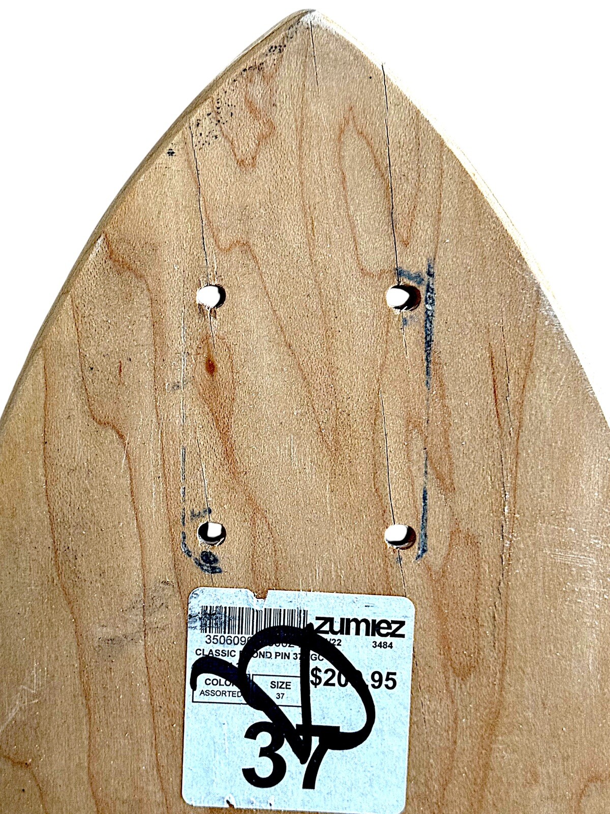 GOLD COAST CLASSIC BLOND PIN 37” GC -Performance Longboard Deck - Color Assorted