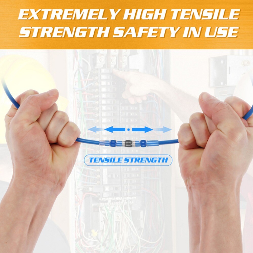 1000PCS Waterproof Solder Stick Seal Sleeve Heat Shrink Butt Wire Connectors Kit