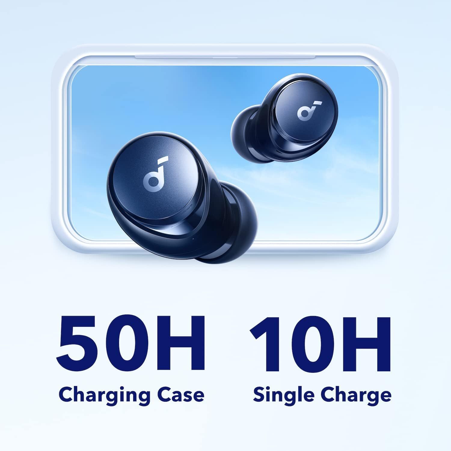 Soundcore Space A40 Bluetooth Earbuds Headphones Active Noise Cancelling |Refurb