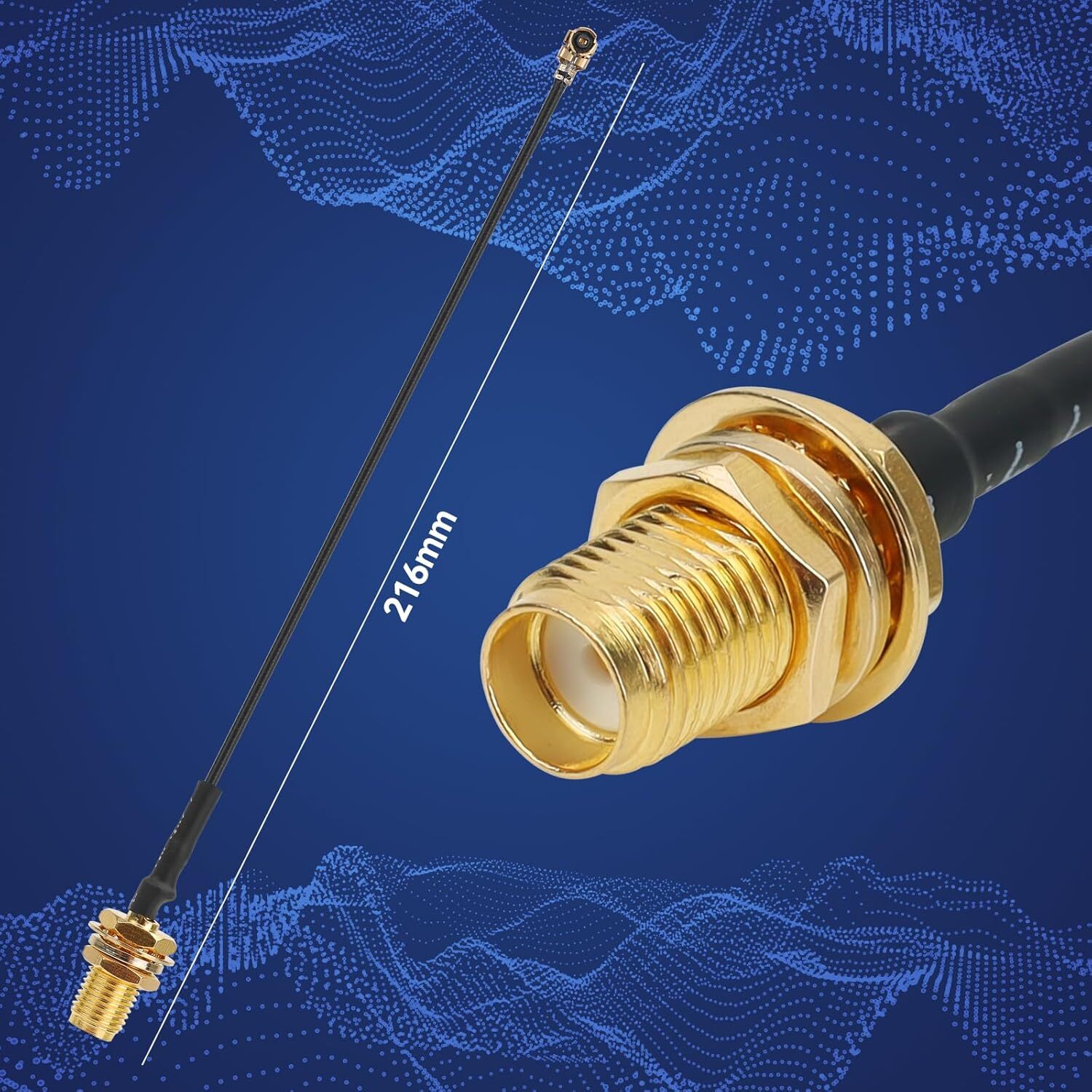 For Meshtastic LoRa Antenna 915MHz 10dBi Gain Long Range Soft Whip with SMA Male