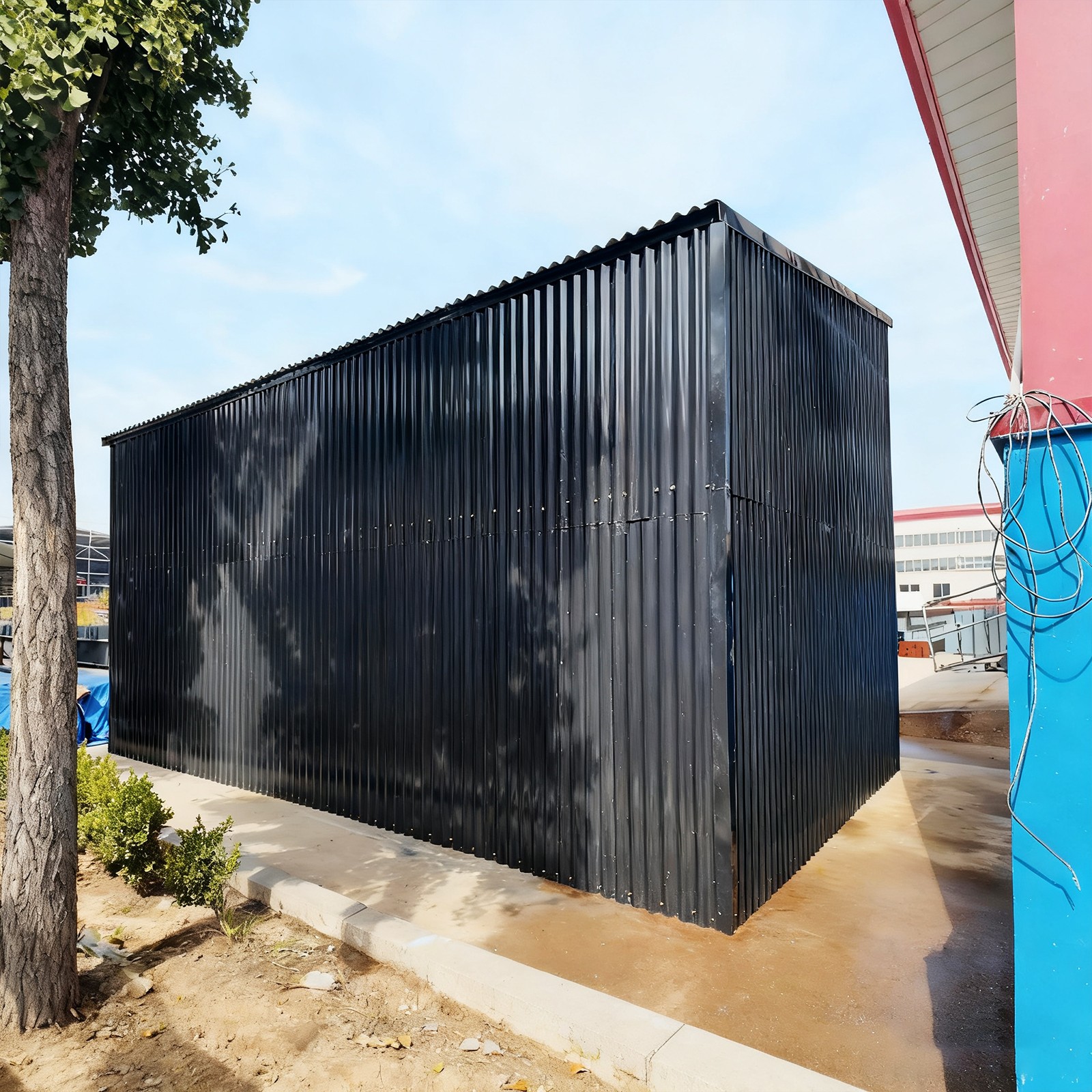 Winter 20'x12' Galvanized Metal Livestock Shelter Building for Farm FREE SHIPING