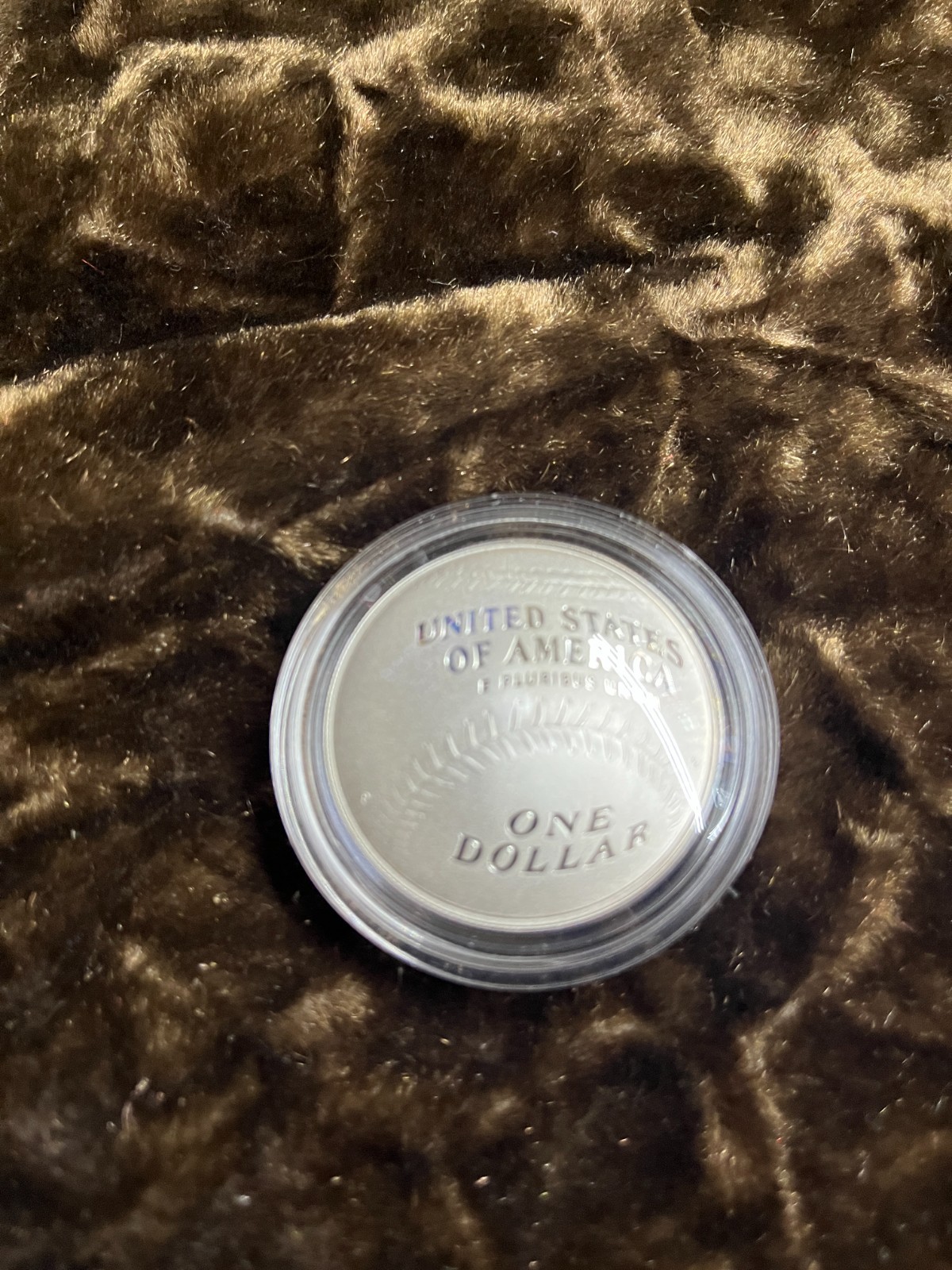 2014-P Baseball Hall of Fame Commemorative Proof Silver Dollar US Mint Box COA