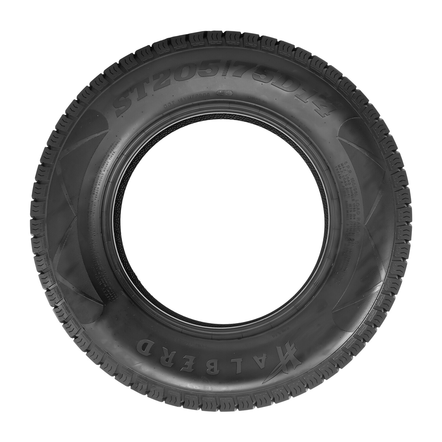 205 75 15 6PR ST205/75D15 Trailer Tire Load Range C Fuel-saving 205/75-15 Tire