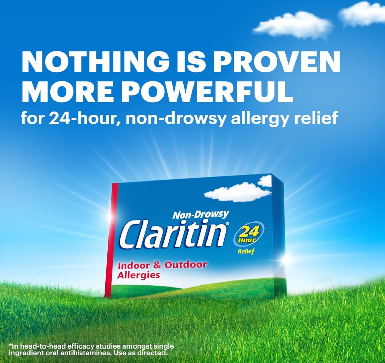 Claritin Allergy 24 Hour Non-Drowsy 115 Tablets Loratadine Expires 11/2027