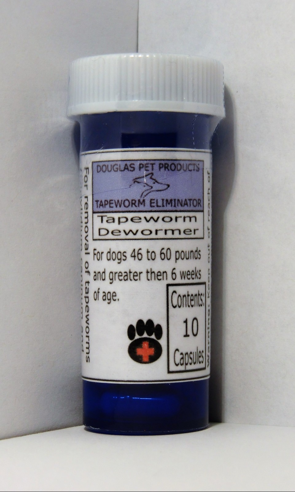 Expert Care- Tapeworm Killer 4 Dogs & Puppies 46 to 60lbs - ONE DOSE will do it!