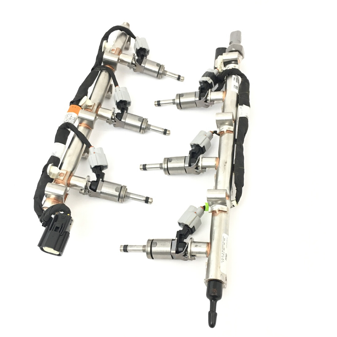 Genuine Ford 3.5L Turbo EcoBoost Fuel Injector Rail Assembly & Injector (6) SET