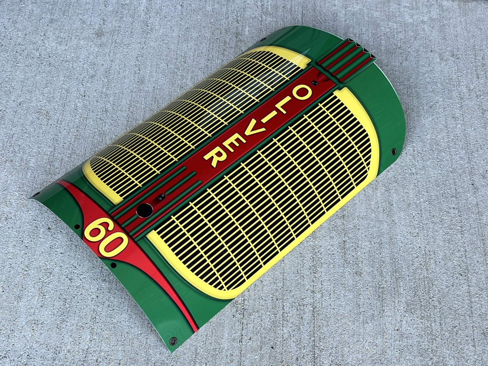 Wow!! Oliver 60 Farm Equipment John Deere Tractor Farm 3D Sign Advertising