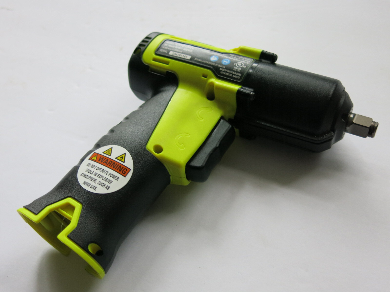 New Snap-on Tools CT761A 14.4v 3/8" Drill Cordless Impact Wrench Hi-Viz