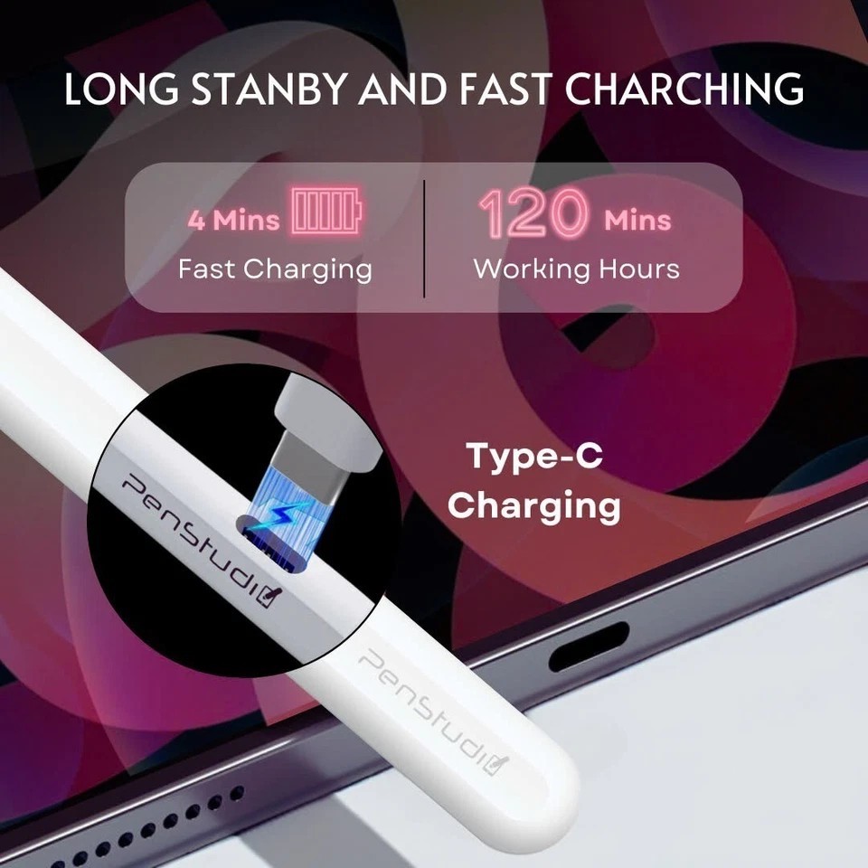 New iPad Pencil for iPad/iPad Air/iPad Mini/iPad Pro | Multi-Shortcuts | PS1 Pro