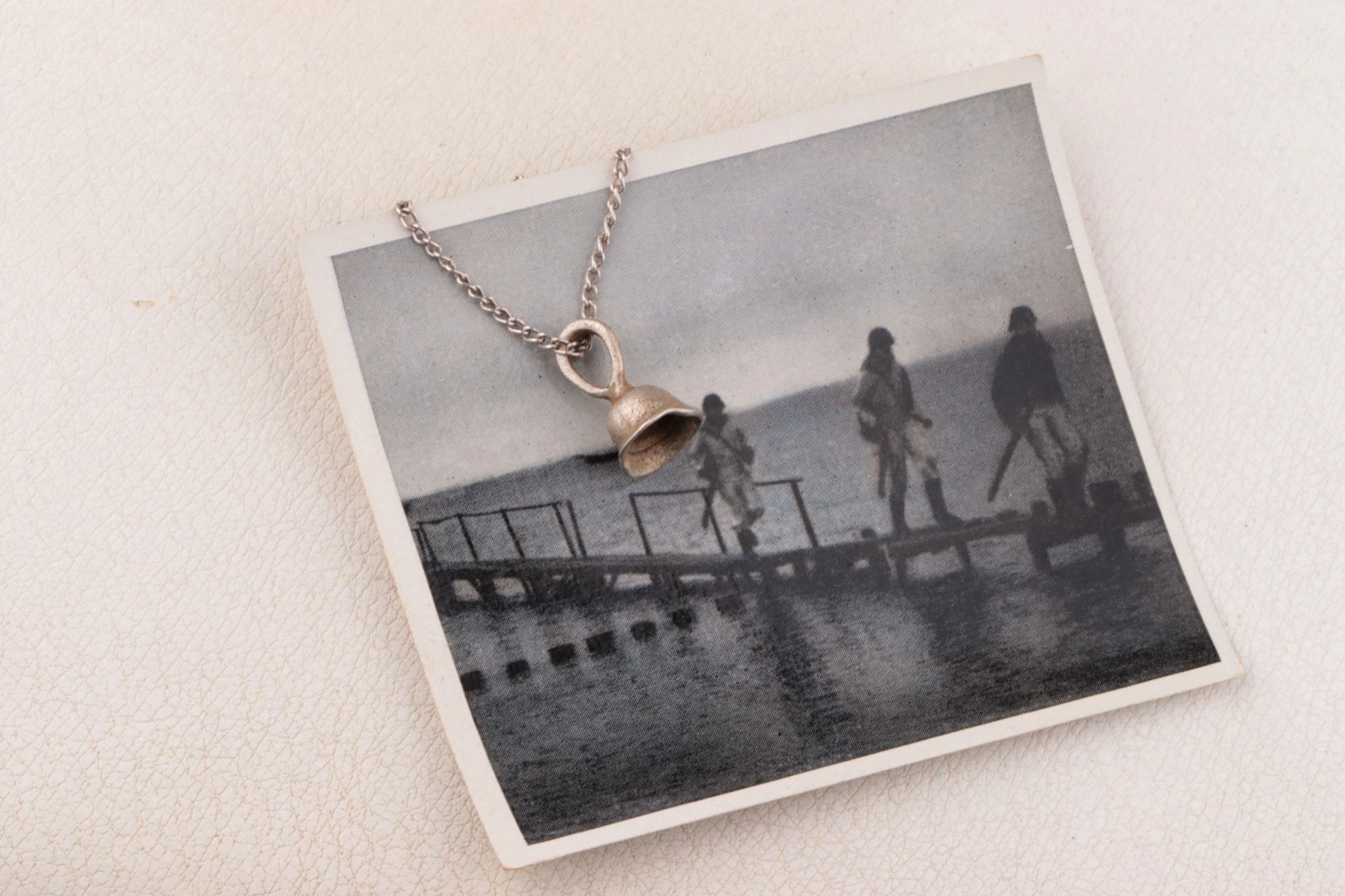 WW2 German pendant 800 Silver 925 Vintage Chain WWII Germany Army Wehrmacht forc