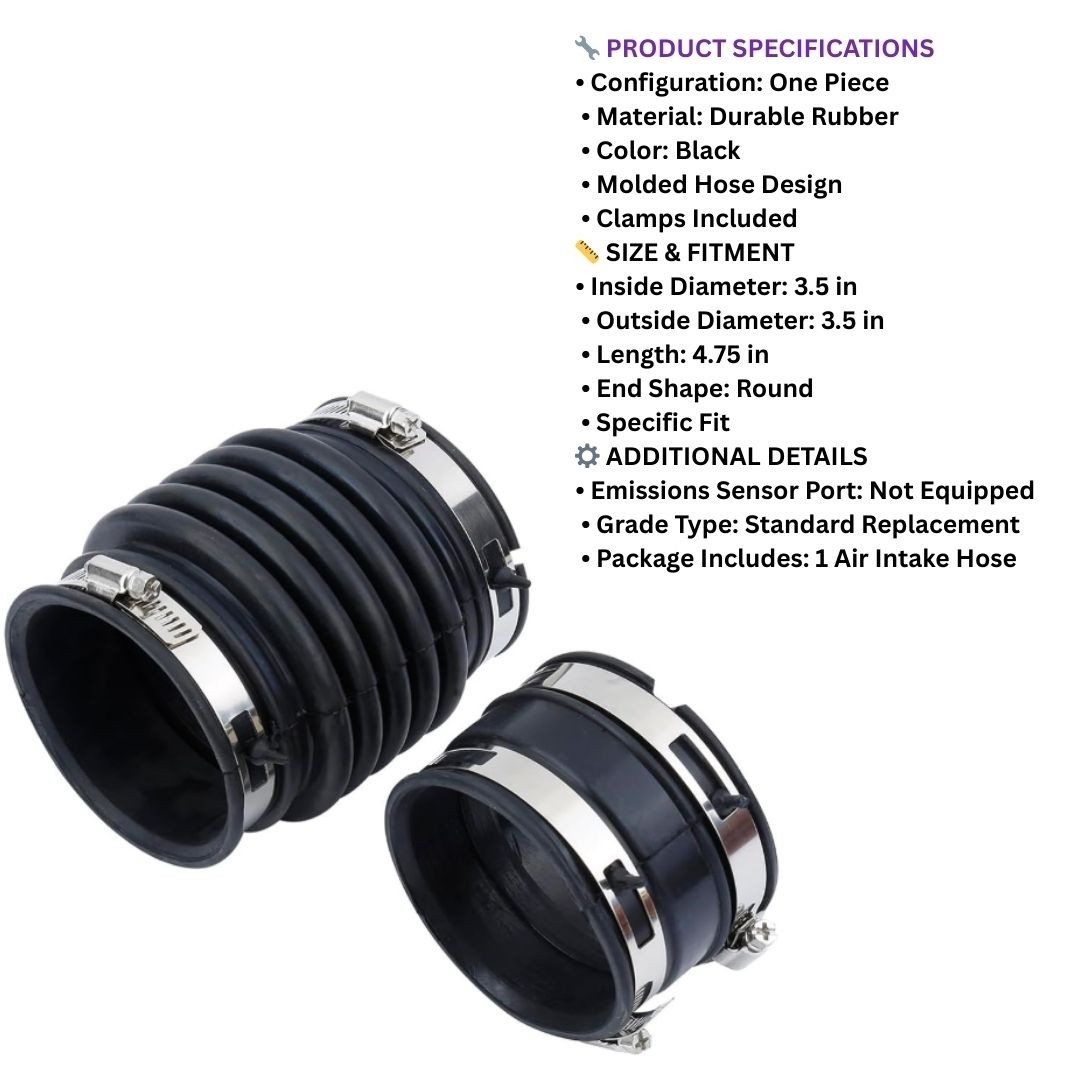 Air Intake Hose 4.0L V6 for 2005-2019 Frontier Pathfinder Xterra 16576-EA200