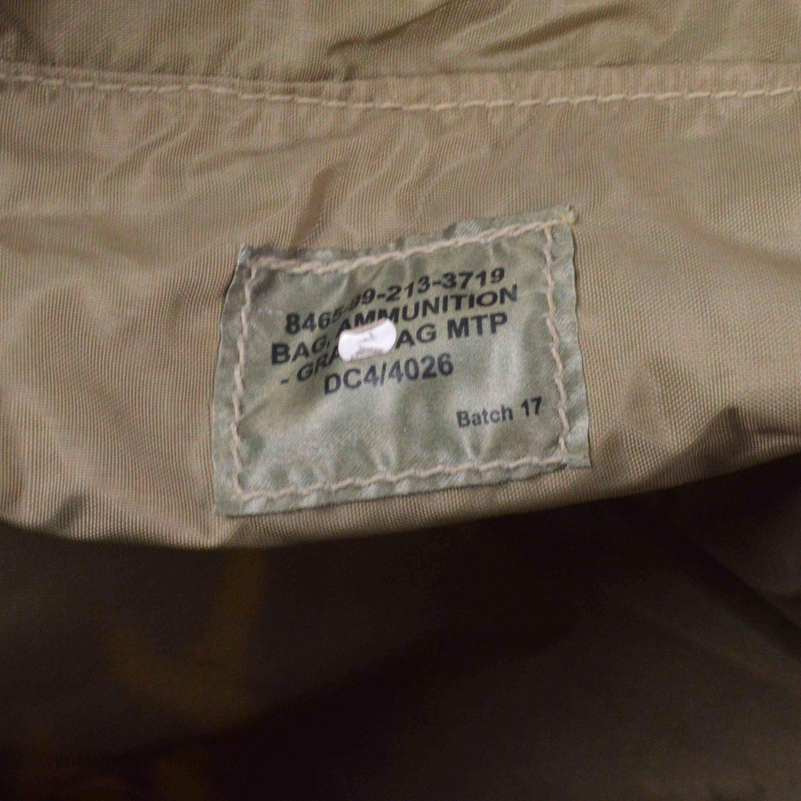 British Army MTP Camo Ammo Ammunition Grab Bag Genuine Shoulder Pack Strap