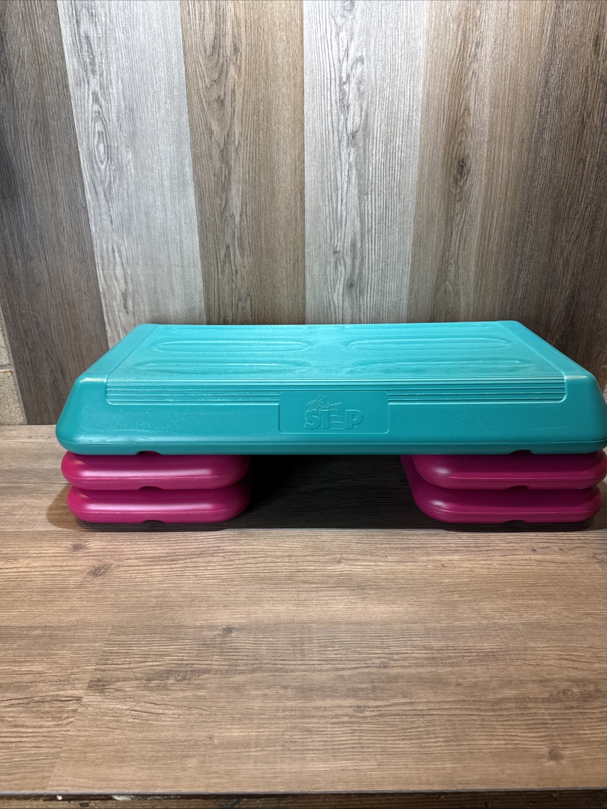 The Step Company Home Workout System Step Platform With 4 Risers 4” 6” 8”