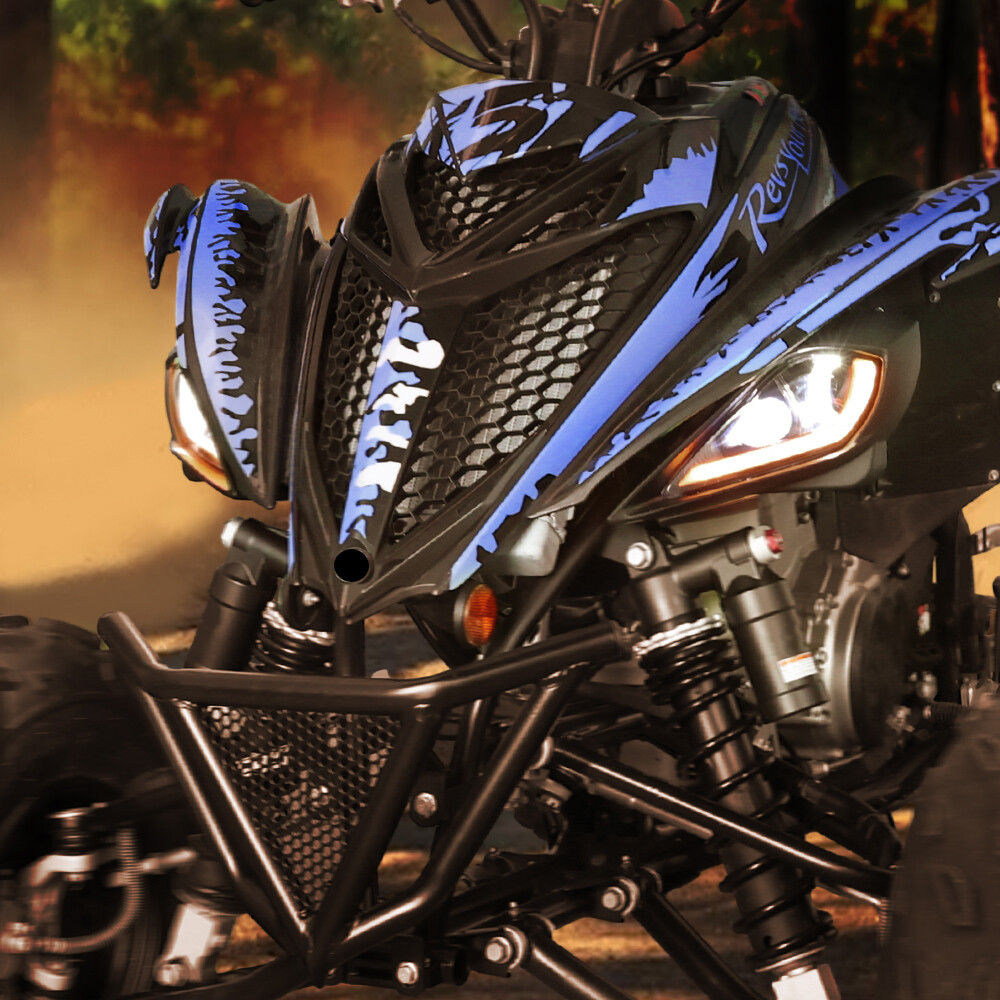 For 2006-2024 YAMAHA YFZ 450 RAPTOR 350 700 700R LED Headlights Set Head Lamps