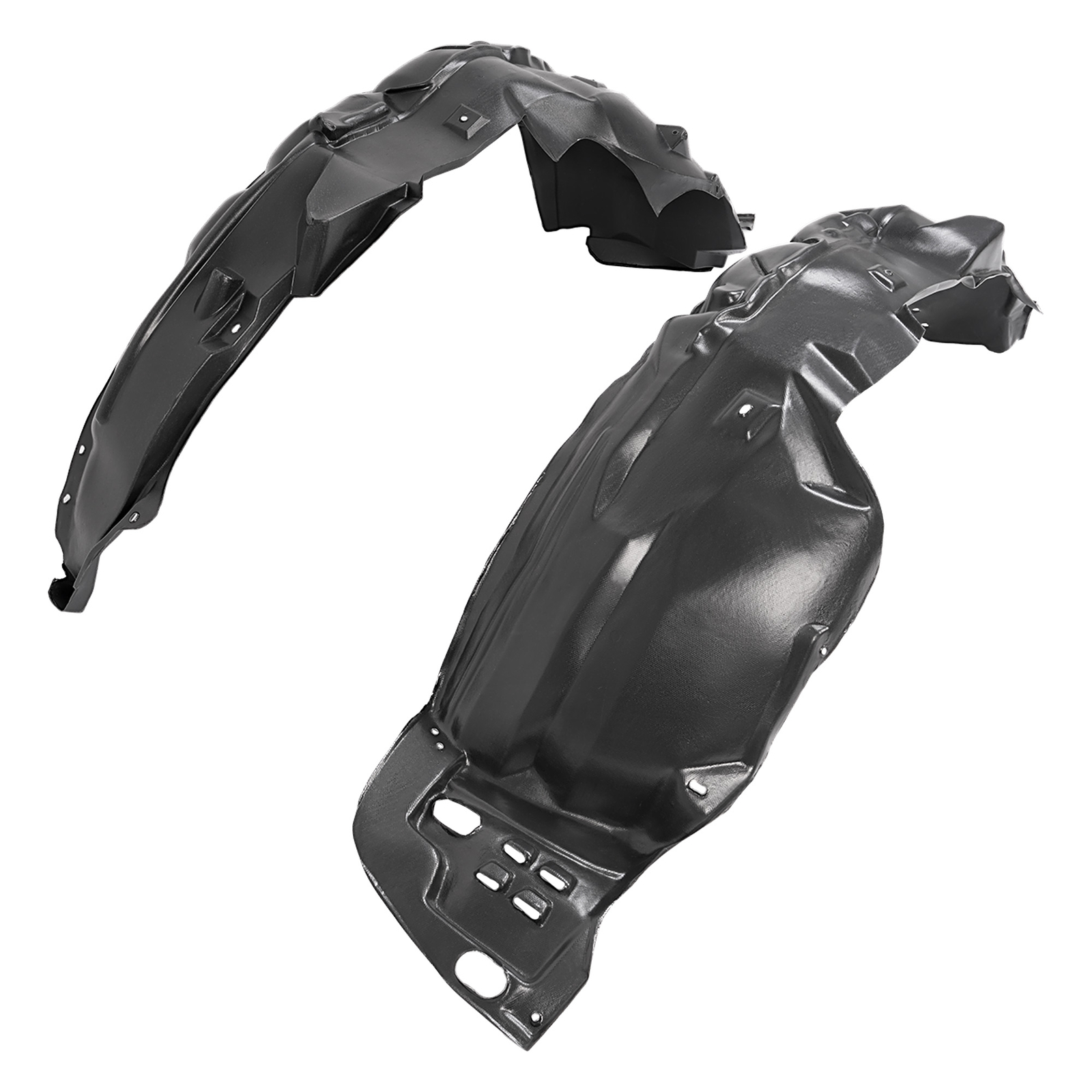 Front LH & RH Splash Shield Inner Fender Liner Fits 2012-2015 Honda Civic