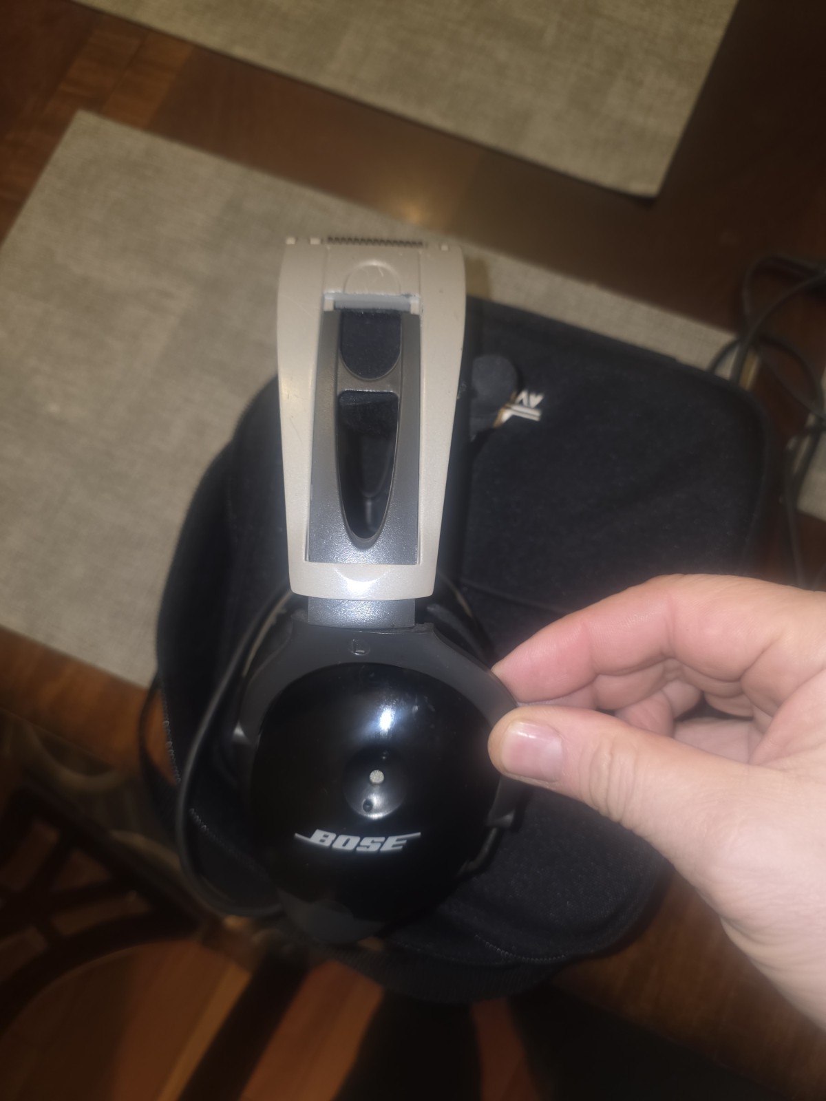 Bose X Aviation Headset with Lemo plug -MINT