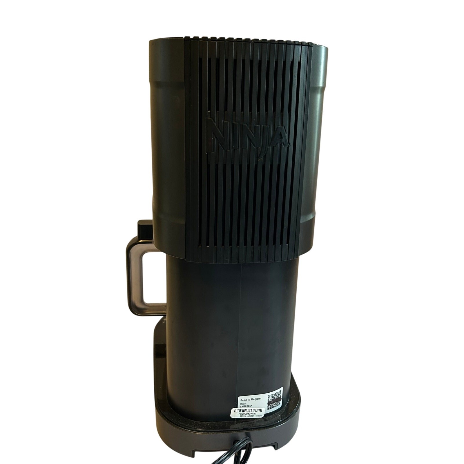 Ninja Creami Deluxe Black 11-in-1 Ice Cream & Frozen Treat Maker 4 Pints Works