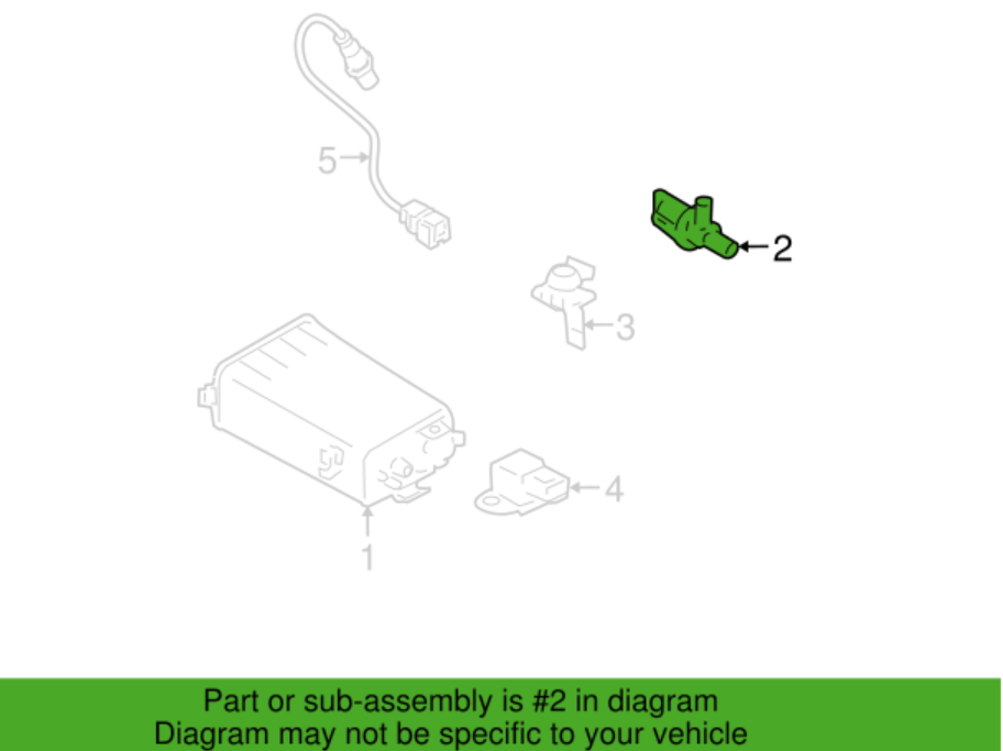 GENUINE ! VAPOR CANISTER SOLENOID VALVE for 1996-2017 HYUNDAI KIA # 31430-29200