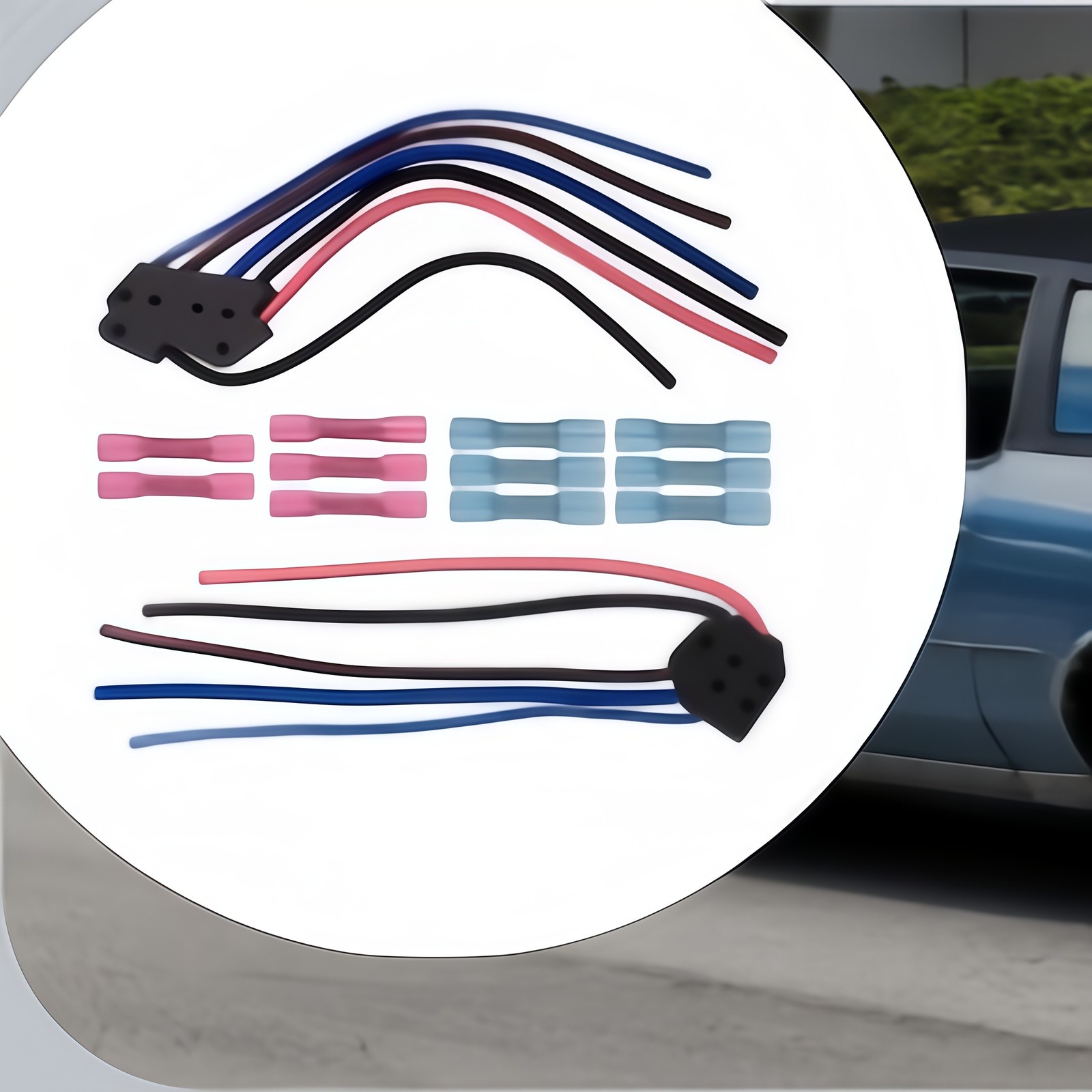 For 1981-87 GM Chevy Power Window Door Lock Switch Wire Pigtail Connector New