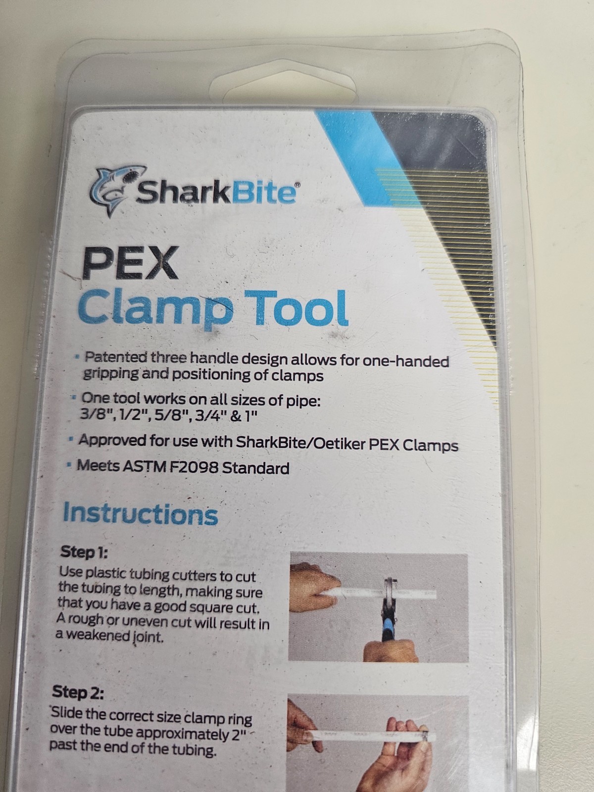 SharkBite Pex Clamp Tool 865895 NEW
