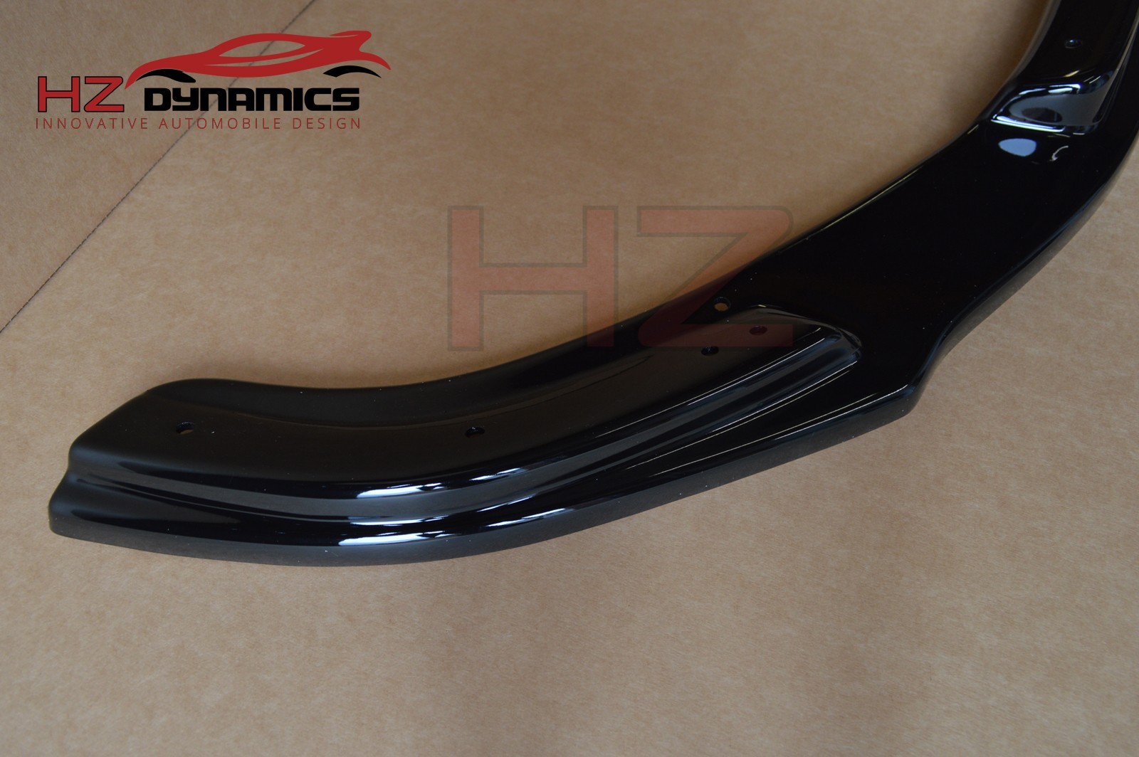 FOR VW TRANSPORTER T6 FRONT LOWER GLOSS BLACK SPLITTER BUMPER LIP SPOILER 15-18