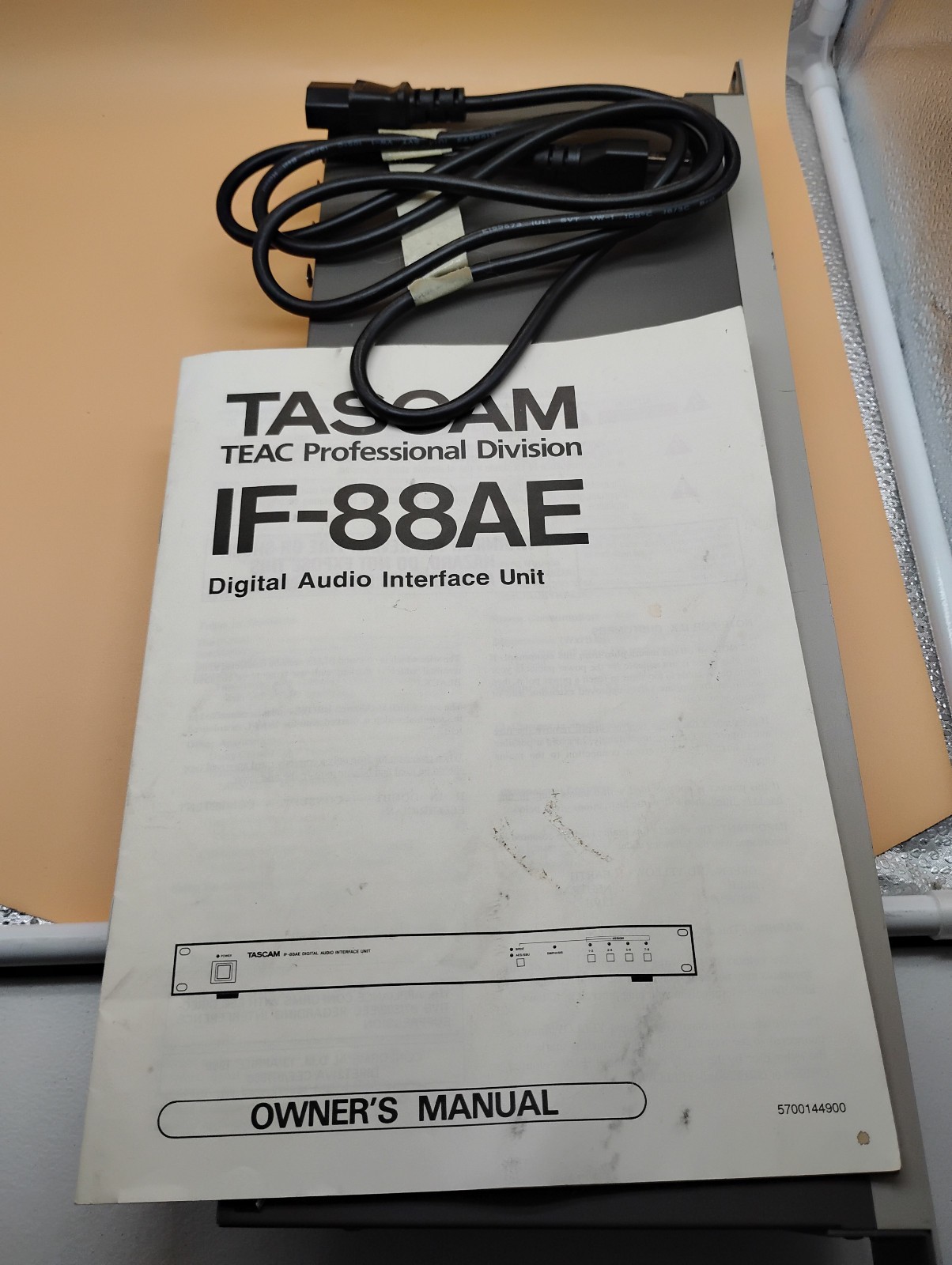 Tascam IF-88AE Digital Audio Interface TEAC AES/EBU or S/PDIF converter