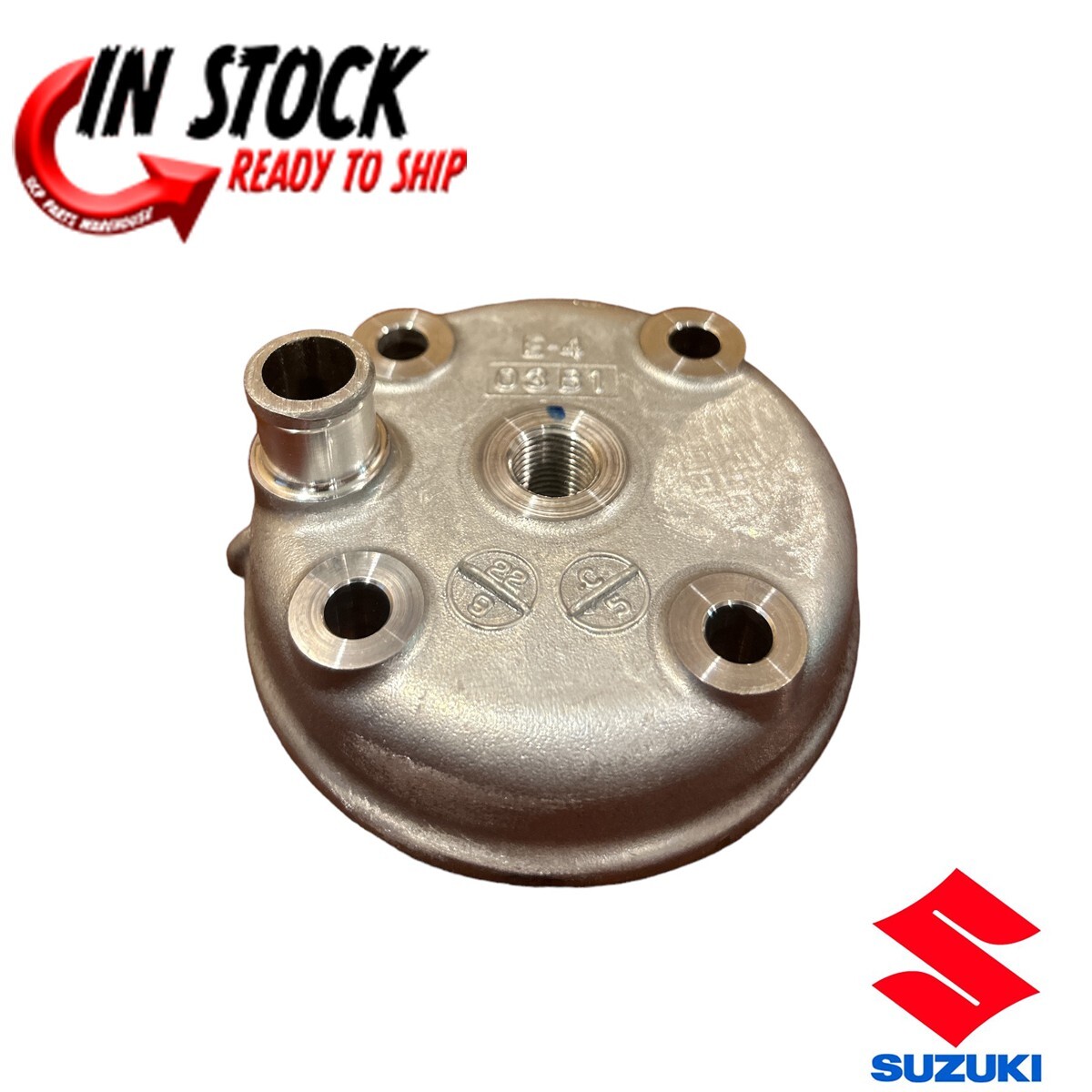 SUZUKI CYLINDER HEAD 1987-2001 RM80 / 2002-2023 RM 85 GENUINE OEM 11111-03B10