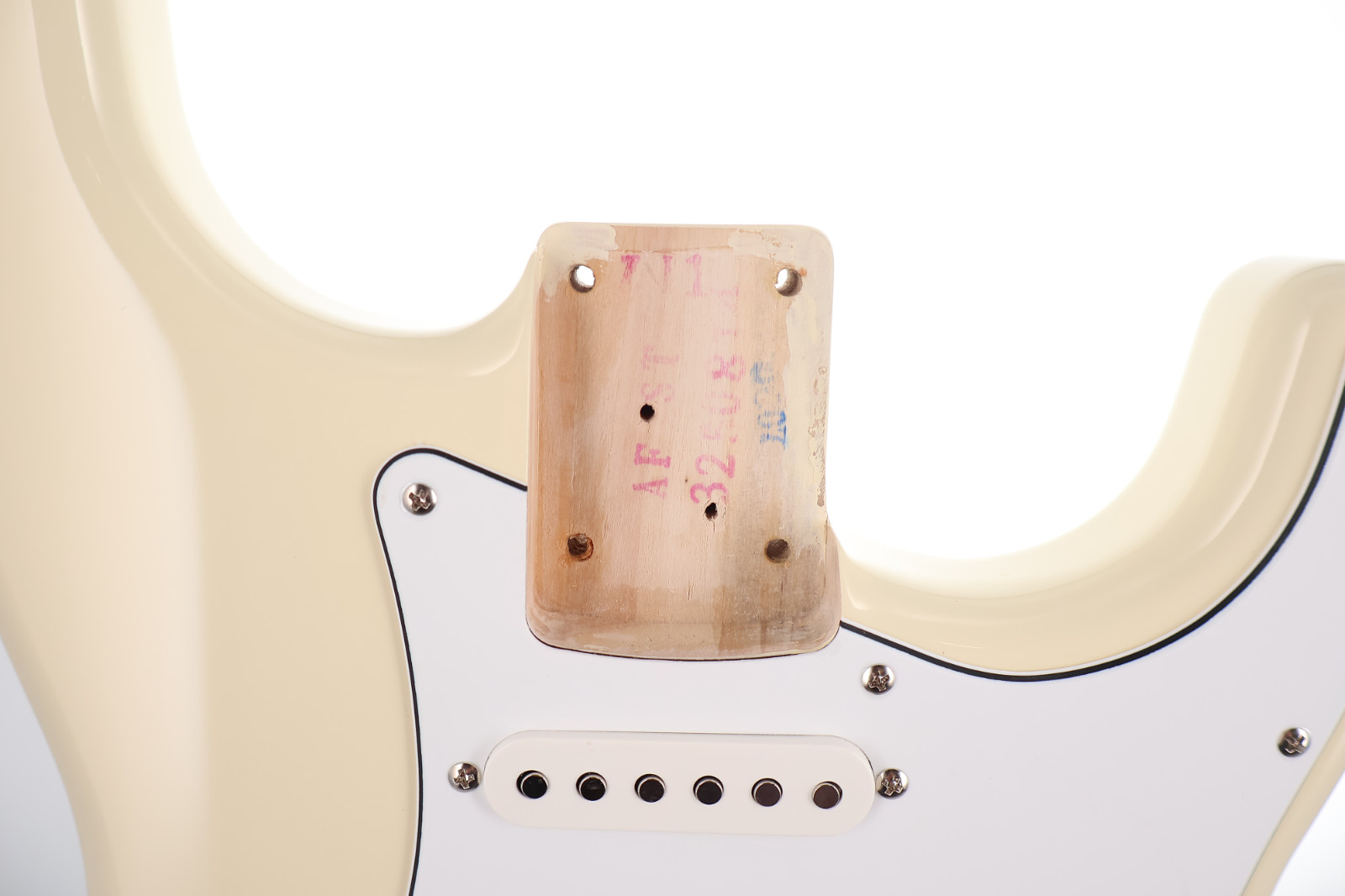 Squier Affinity Stratocaster Body Olympic White Finish Fully Loaded