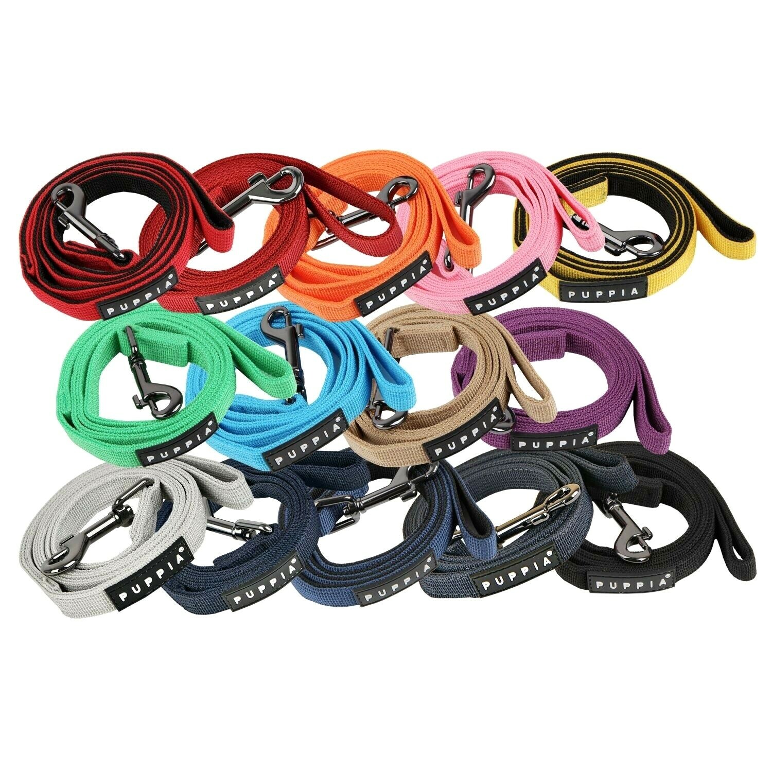 Dog Puppy Leash Lead Puppia Choose Between 11 Colors Small Medium Large