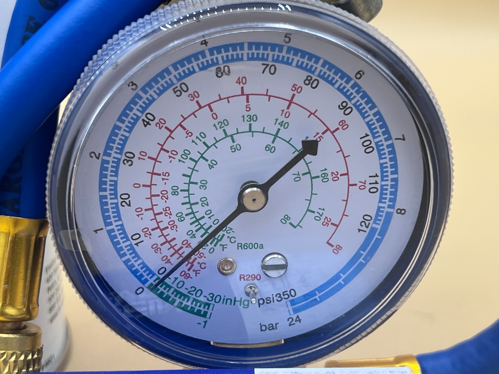 R600a Refrigerant – 99.7% High-Purity Isobutane | EPA-Approved, 3 can, gauge,tap
