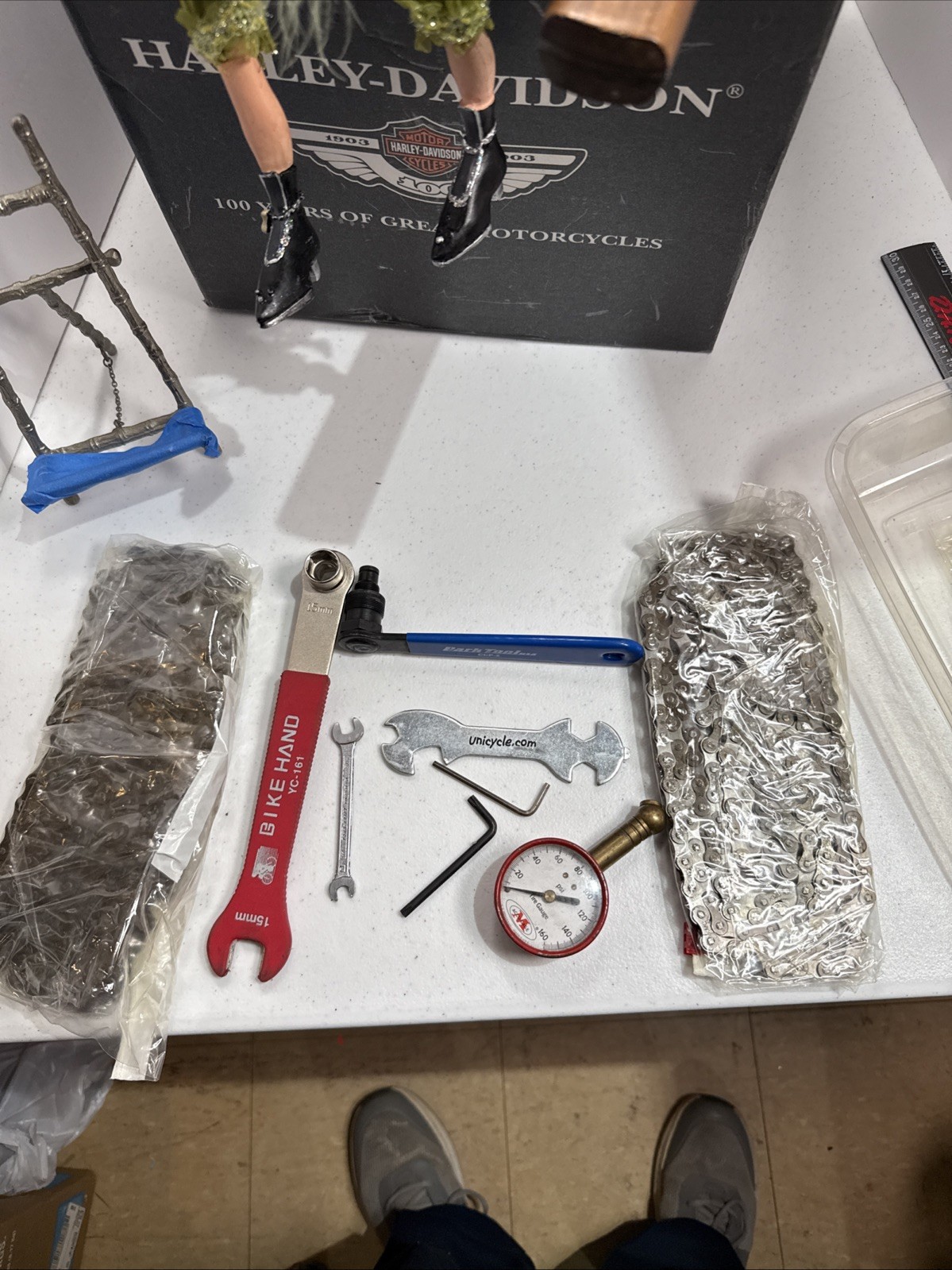 Nimbus Giraffe Unicycle Chrome Nimbus Performers Circus Monowheel 6/7+ Foot Tall