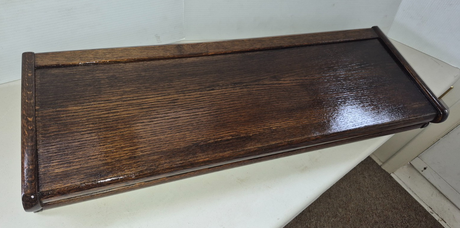 Antique Globe Wernicke Oak Barrister Bookcase Top D