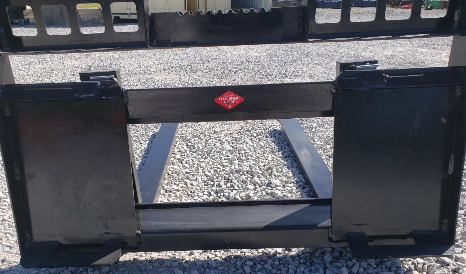 48" Long 4,000 Pound Walk Through Pallet Forks Fits Bobcat Skid Steer Loader