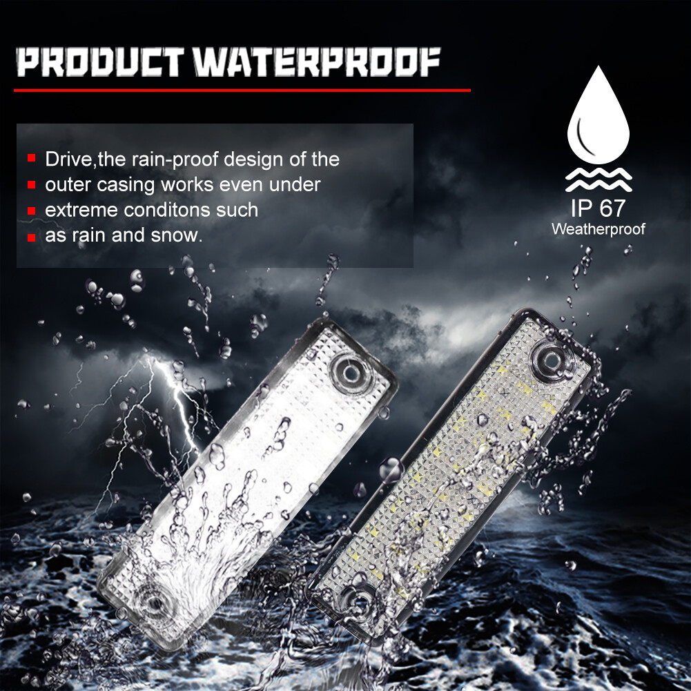 2 LED License Plate Light For 1996-2022 Toyota 4Runner 2001-2022 Toyota Sequoia