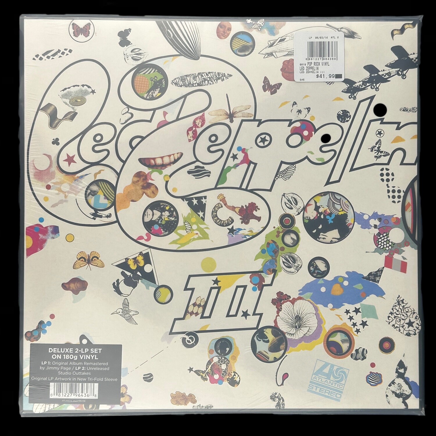 100 Clear Plastic LP Outer Sleeves 3 Mil HIGH QUALITY Vinyl Record Album Covers