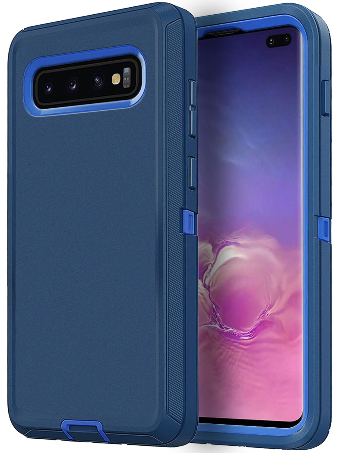 For Samsung Galaxy S10 Plus/S10e/S10 Heavy Duty Phone Case Shockproof Hard Cover