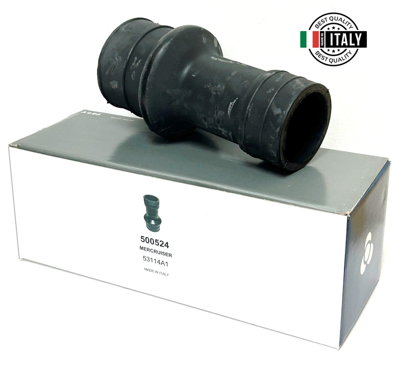Exhaust Tube Bellows Hose for Mercruiser 120 140 hp 160 165 hp 18-2759 53114A1