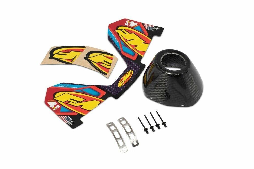 FMF 040643 Factory 4.1 RCT exhaust replacement carbon fiber end cap