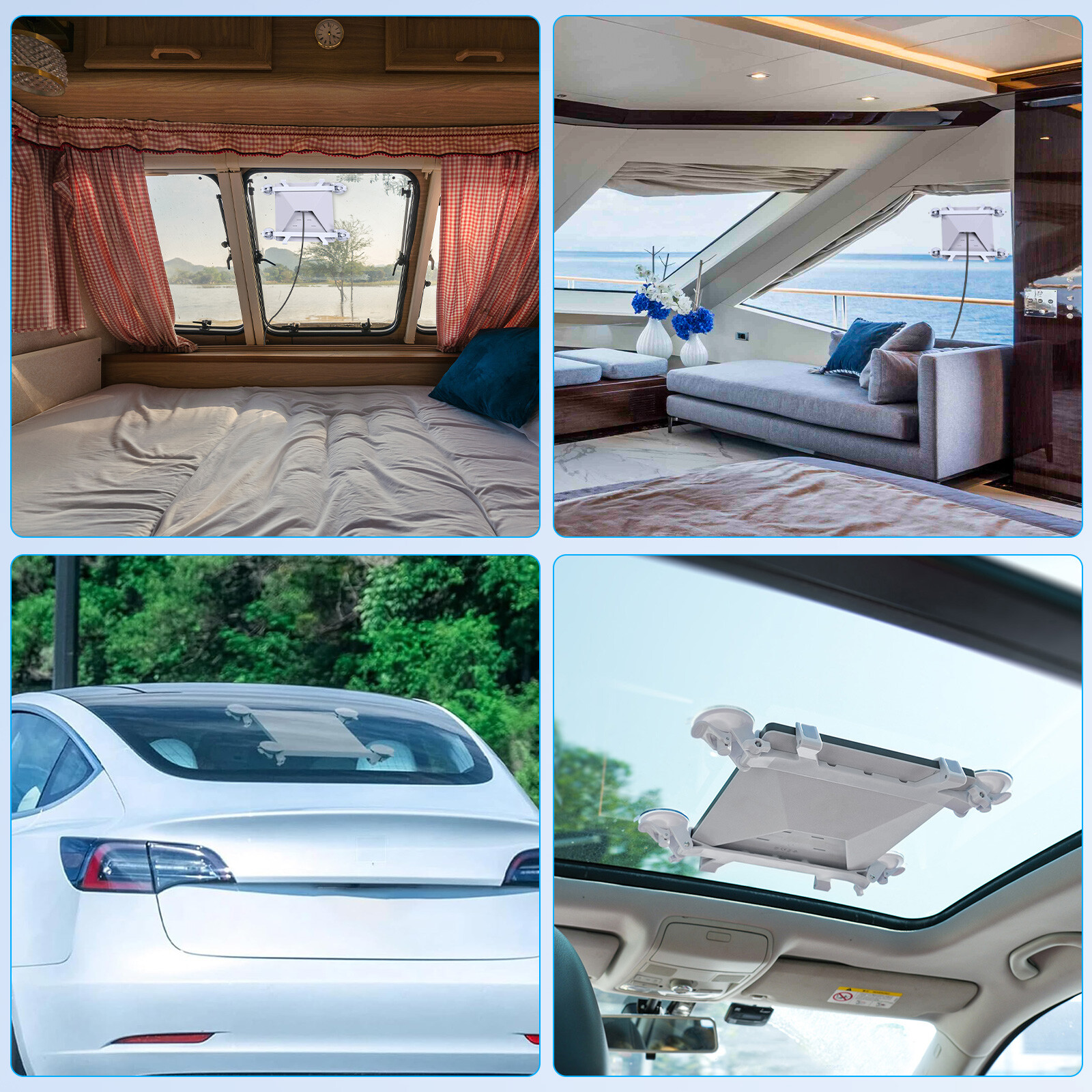 Starlink Mini Car Mount Roof Suction Cup Holder for RV SUV