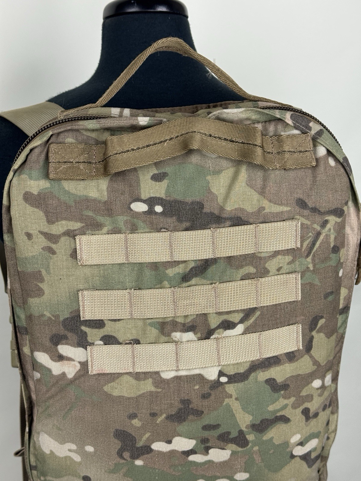 Multicam TSSI TACOPS M-9 Medic Aid Bag Backpack PACK ONLY USED Missing Parts