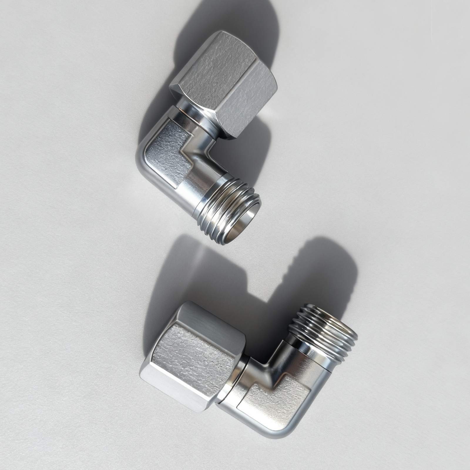 2Pcs For AGT M14x1.5 Din Male To Female 90 Mini Excavator Hydraulic Fittings HOT