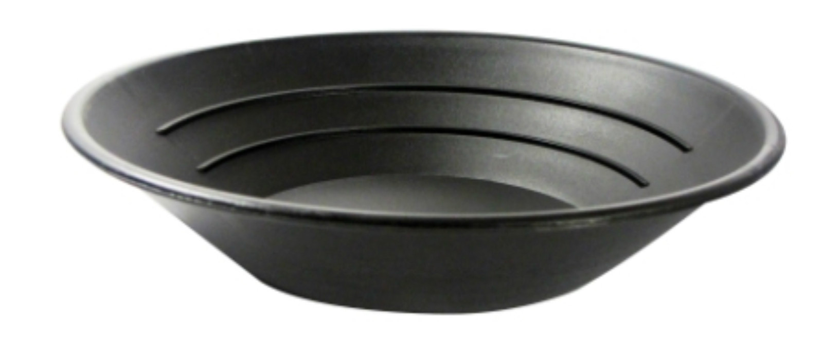 10" PANNING GOLD PAN - BLACK